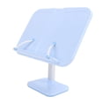 thumbnail image 1 of Soporte de Lectura Ajustable Para Niños, Soporte para biblioteca de aluminio de múltiples ángulos con clips de pácina para biblioteca de texto para computadora portátil,, 1 of 7