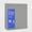 Gray, variant on Clear View 3‑Ring Binder, 1" Capacity, Multipurpose File Binder for School and Office Organization
