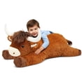 thumbnail image 1 of Peluche Gigante Vaca Highland Ksidzas 99 cm, 1 of 6