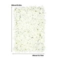 thumbnail image 3 of 20Pcs Silk Artificial Flower Wall Panel Home Wedding Backdrop Floral Decor White, 3 of 12
