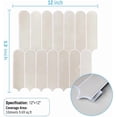 thumbnail image 2 of Easy4Home 10Pcs 3D Peel and Stick Backsplash 12"x12" Self-Adhesive Wall Tile for Kitchen Bathroom, Beige, 2 of 6