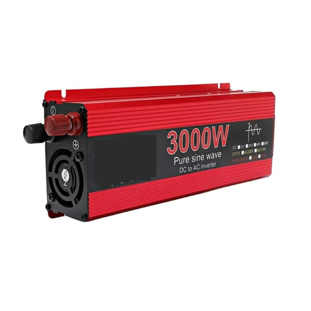 Pure Sine Wave Inverter 1000W 2000W 3000W DC 12V To AC 110 50/60HZ Solar Car Inverters ,Advanced Charging Protection Design
