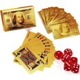 thumbnail image 1 of Firstly Golden Deck Of Premium Bridge Playing Cards Pack Of 1 For Adult - High-Grade & Long-Lasting Poker Cards | With Much Better Look | Use For Party & Game | Playing Cards, 1 of 5