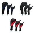 thumbnail image 6 of Luxsea 3pcs Set Golf Head Covers , Driver Fairway Wood Headcovers, &nbsp;Headcovers For Golf Club, 6 of 6