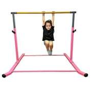 Adjustable Gymnastics Bar for Indoor and Outdoor Use - 3 to 5 Height, 300 LB Capacity - Kip Bar for Versatile Training and Fitness Activities