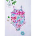 thumbnail image 3 of iiniim Kids Girls One Piece Swimsuit Mermaid Beach Swimwear Ruffle Bathing Suit UPF 50+, 3 of 7