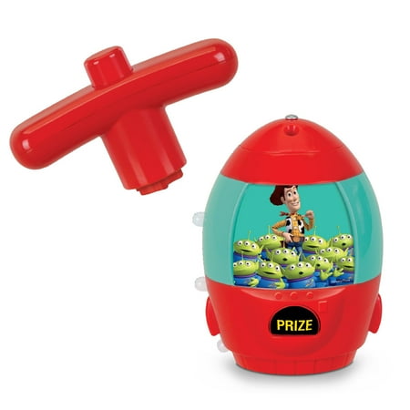 Disney Pixar Toy Story Electronic Spinning Space Rocket with Music and Lights Action Figure Set  2 Pieces