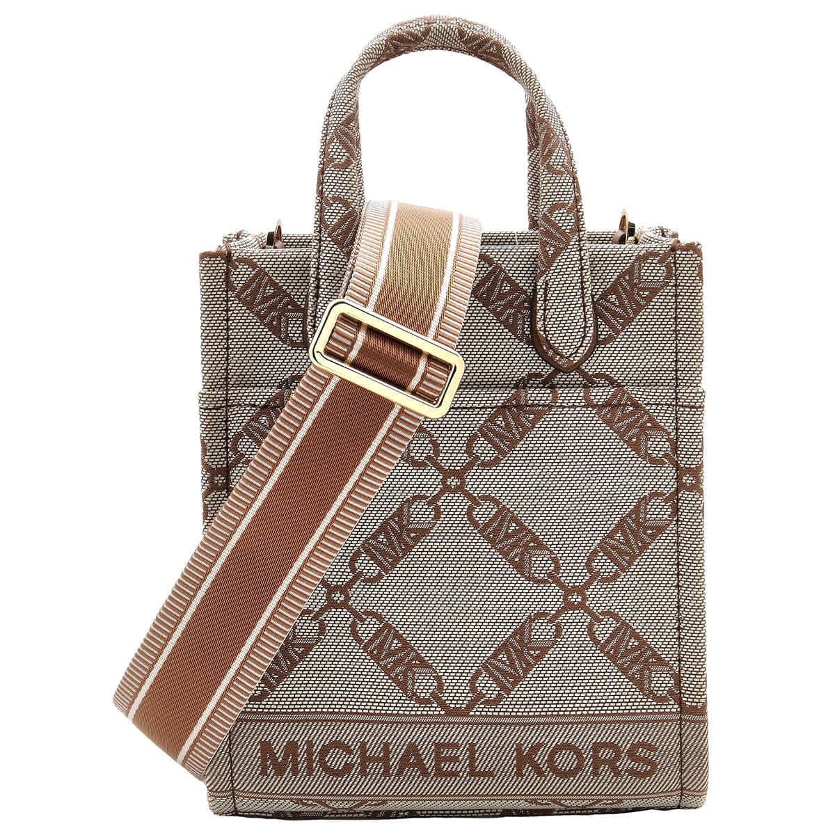 Michael Kors Signature Logo Hendrix Crossbody bag - Walmart.com