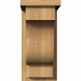 thumbnail image 2 of 7 1/2"W x 12"D x 16"H Newport Smooth Corbel w/Backplate, Western Red Cedar, 2 of 9