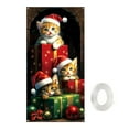 thumbnail image 2 of LmnLft Christmas Door Cover, Christmas Front Door Decoration Cover, Holiday Christmas Decorations for Home Entryway, Party Backdrop and Seasonal Indoor Outdoor Display, 2 of 9