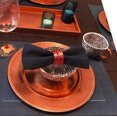 thumbnail image 3 of DAMAIE Napkin Rings Set of 4 Handmade for Dinner Parties Red, 3 of 7