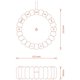 thumbnail image 3 of Almohadilla térmica para taza con USB Almohadilla térmica para calentar Calentador termostático inteligente de 3 velocidades para leche Té Café-Rosa, 3 of 5