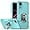 Blue, variant on Case for Galaxy A02/M02,Military Grade TPU PC [Built-in Kickstand] Dual-Layer Flag Design Heavy Duty Drop Protection Magnetic Stand Phone Case for Samsung Galaxy A02/M02 (Sky Blue)