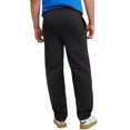 thumbnail image 2 of Hanes Mens Comfort Soft Eco Smart Fleece Sweatpants, S, Black, 2 of 4