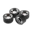 thumbnail image 4 of 4Pcs/Set 1/64 On-Road Model Car Wheel & Tires 1 64 Spare Parts for Hotwheels E7, 4 of 7