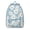 Boho Daisy Print, variant on Kiwi Fruit Pattern School Backpack, Green Kiwi Slices Print Casual Daypack with Tropical Aesthetic Design for Students and Travel