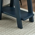 thumbnail image 5 of Roundhill Furniture Athens Contemporary Wood Shelf Side Table in Navy Blue, 5 of 7