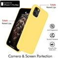 thumbnail image 4 of Designed for iPhone 11 Pro Max Silicone Case, Protection Shockproof Dustproof Anti-Scratch Phone Case Cover for iPhone 11 Pro Max, Liquid Silicone Phone Case (Yellow), 4 of 6