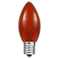 thumbnail image 5 of Novelty Lights 500 Case C7 Outdoor Christmas Replacement Bulbs, Amber/Orange, C7/E12 Candelabra Base, 5 Watt, 500 Bulbs, 5 of 6