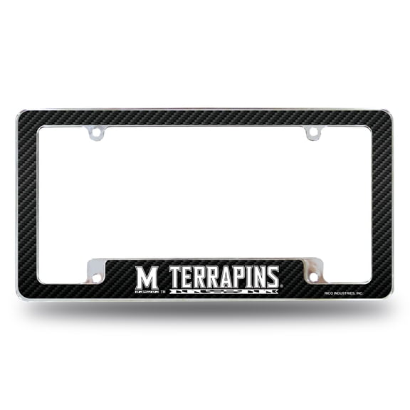 MARYLAND UNIVERSITY CARBON FIBER DESIGN ALL OVER CHROME FRAME