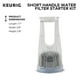 thumbnail image 5 of Kit de Iniciación de Filtro de Agua Keurig Blanco con Depósito Trasero, 5 of 9