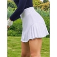 thumbnail image 4 of Charmo Women's High Waisted Lightweight Skirt for Running Tennis Golf Workout Sports Skirts, 4 of 7