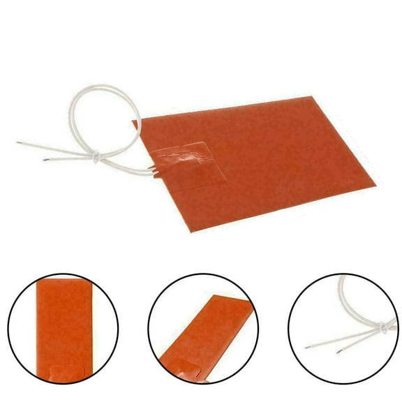 Tekuisi 12DC 15w Silicone Water Holding Tank Heater Pad 230x130mm for Camper Motorhome Auto Heater Pad Warming Accessories