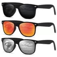 thumbnail image 1 of DEMIKOS Gafas de sol polarizadas para hombre y mujer, lentes de espejo retro de moda para conducir, pescar, protección UV400, 1 of 1