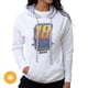 thumbnail image 4 of Sudadera con capucha NASCAR - Kyle Busch - 10 White de DelSol para mujer - 1 pieza de camiseta (M), 4 of 4