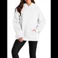thumbnail image 1 of Sudadera Informal de Larga con Capucha para Mujer, Jersey de y Otoño con Bolsillos. L, 1 of 9