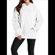 thumbnail image 1 of Sudadera Informal de Larga con Capucha para Mujer, Jersey de y Otoño con Bolsillos. L, 1 of 9