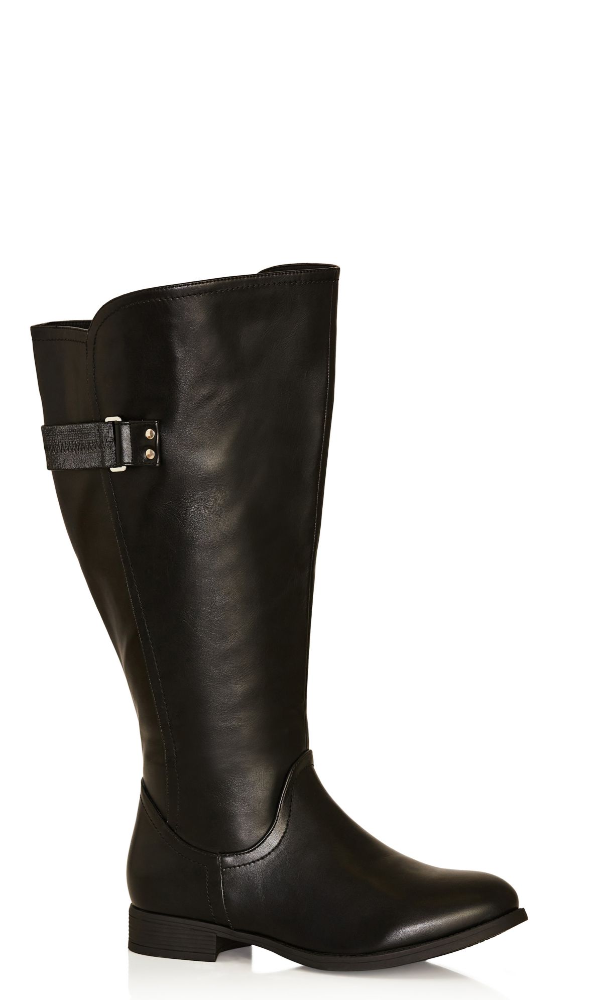 Avenue Women's Cloudwalkers Wide Fit Kendra Tall Boot - Faux Suede With Beaded Tassel, Side Zip - View #6