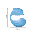 thumbnail image 5 of LED Music Night Light Rechargeable, Cute Dolphins Night Lamp, 3000k-6000K, 1/2H Timer, 7 Colorful Light USB Charging, Teen/Girls/Kids Birthday/Christmas Gift, Decor Lamp for Desk Bedroom Living Room, 5 of 10