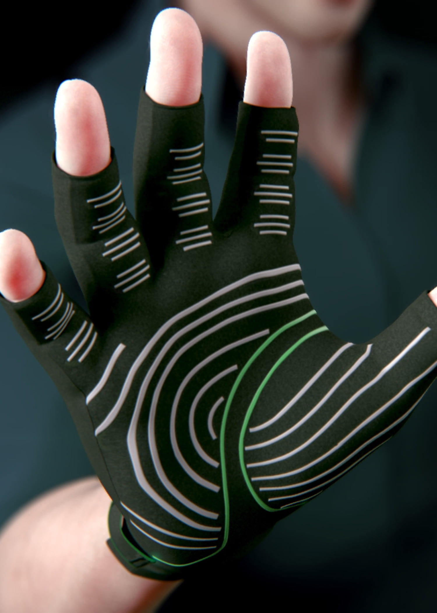 Hempvana Green Relief Arthritis Gloves, as Seen on TV, Relieves Pain & Swelling, SM/MD, Unisex