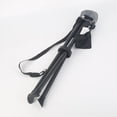 thumbnail image 2 of Taburete plegable portátil para acampar, pesca, senderismo, viajes, silla ligera para exteriores, carga de 100KG, color negro, 2 of 5