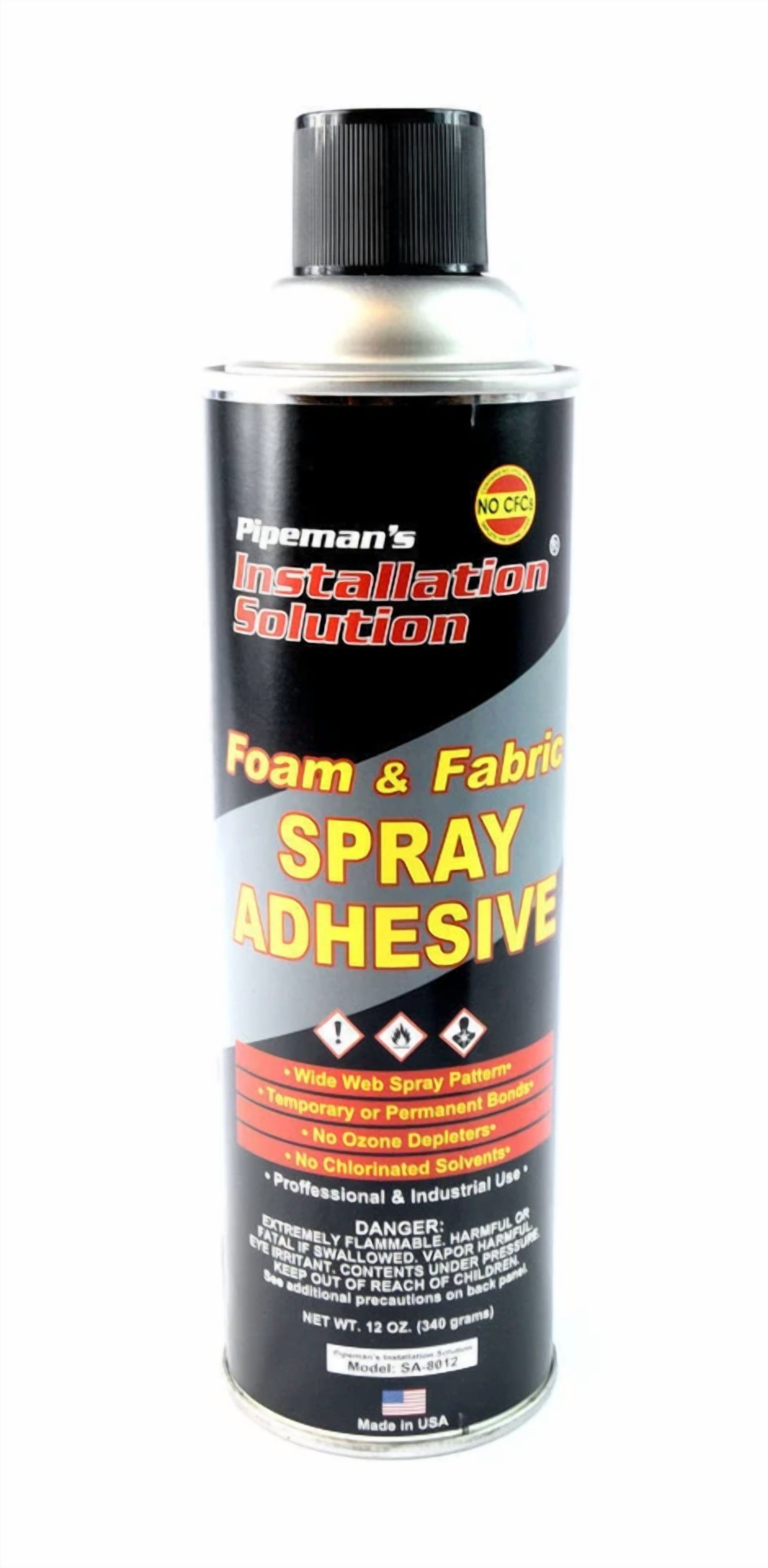 CRESTIN- Professional Foam & Fabric Upholstery Leather Aerosol Adhesive Glue Spray 8012