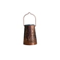 thumbnail image 2 of Farol colgante solar, trabajo de hierro, lámpara impermeable exterior con proyección para decoración de patio, 2 of 7