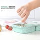thumbnail image 5 of 4 Pack Bento Lunch Box,3-compartment Meal Prep Containers,lunch Box For Kids,reusable Food Storage, 5 of 5