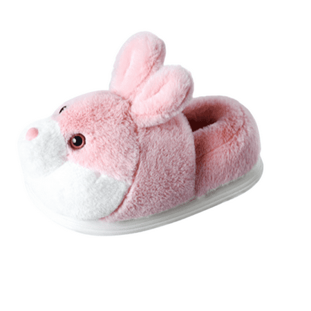 

JUSTUP Womens Cute shoes rabbit slippers Animal Slippers Novelty Cozy Fuzzy Slippers Soft Plush Winter Warm House（7-8）