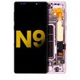 thumbnail image 1 of Assemblage de Remplacement OLED avec Cadre Compatible pour Samsung Galaxy Note 9 (Reconditionné) (Lavande Violet), 1 of 4