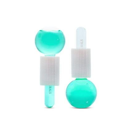 Satavi Naturals Beauty Ice Globes (Heat-Resistant & Freezer-Safe) Luxurious Facial Tools for Radiant Skin, Enhances Circulation to Tighten Skin, Reduce Puffiness, Minimize Pores, Alleviate Tension