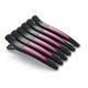 thumbnail image 1 of 6 Unids/set Pinup Pinzas De Plástico Para El Cabello De Pico De Pato Para Seccionar El Cabello - Clips De Banda De Silicona Antideslizantes Profesionales Accesorios De Bricolaje Pa, 1 of 5