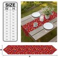 thumbnail image 3 of Baseball Sports Table Runner Linen Burlap Table Runner 72 Inches Long Modern Classic American Balls Red Dresser Scarves for Kitchen Island Coffee Dining Room Party Wedding Holiday Decor 18"x72", 3 of 8