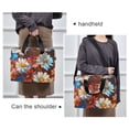 thumbnail image 6 of FORMRS 16" Laptop Bag Carrying Sleeve Case with Handle Travel Shoulder Briefcase, Vibrant Floral, 6 of 8
