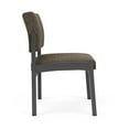 thumbnail image 4 of Fauteuil d'Appoint Sans Accoudoirs Lenox en Acier pour Réception / Acier Charbon / Brun, 4 of 5