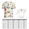 thumbnail image 2 of Nautical Adventure -1 Women's T-Shirt Short Sleeve T Shirts Tops Tee Ladies Loose T, 2 of 7