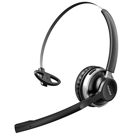 Bluetooth Headphones Truckers Mpow Bluetooth Headphones, 13Hr Playtime Trucker Bluetooth Headset w/Wired Mode, Car Bluetooth Headphone with Microphone for ()