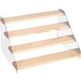 thumbnail image 1 of Spice Rack Organizer for Cabinet，Versatile Tiered Spice Rack Acrylic， for Countertop, Cabinet, Pantry, Kitchen Storage, 1 of 7