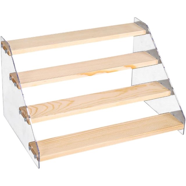 Spice Rack Organizer for Cabinet,Versatile Tiered Spice Rack Acrylic, for Countertop, Cabinet, Pantry, Kitchen Storage