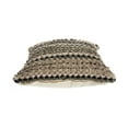 thumbnail image 4 of LR Resources PILLO07359BBNIIPL Intertwined Forest Square Throw Pillow - Beige & Brown, 4 of 4